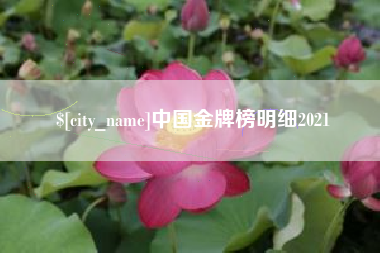 渭南中国金牌榜明细2021