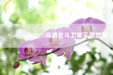渭南2024高清北斗卫星实景地图
