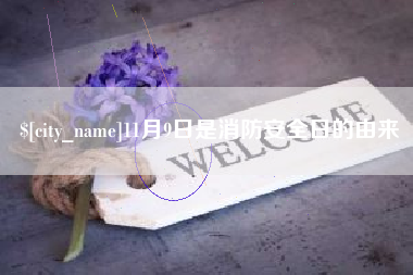渭南11月9日是消防安全日的由来