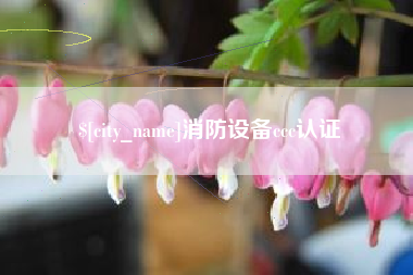 渭南消防设备ccc认证
