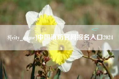 渭南中国消防官网报名入口2024