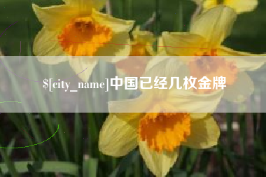 渭南中国已经几枚金牌