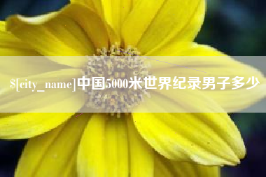 渭南中国5000米世界纪录男子多少