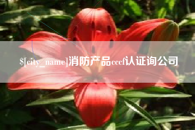 渭南消防产品cccf认证询公司