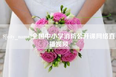 渭南全国中小学消防公开课网络直播视频