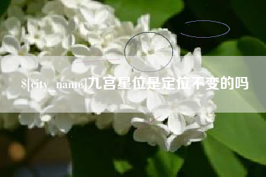 渭南九宫星位是定位不变的吗