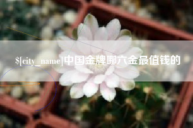 渭南中国金牌哪六金最值钱的